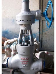 DIN gear operation WCB high pressure weld globe valve